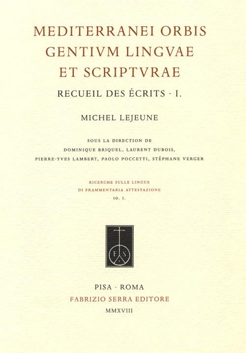 Mediterranei orbis gentium linguae et scripturae<br>recueil d...