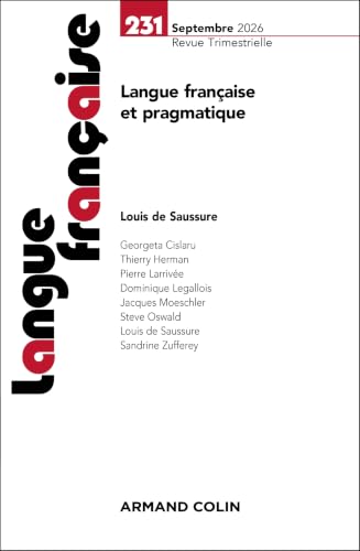 Langue française et pragmatique