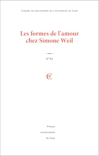 Les formes de l'amour chez Simone Weil
