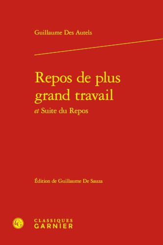 Repos de plus grand travail : et, Suite du repos