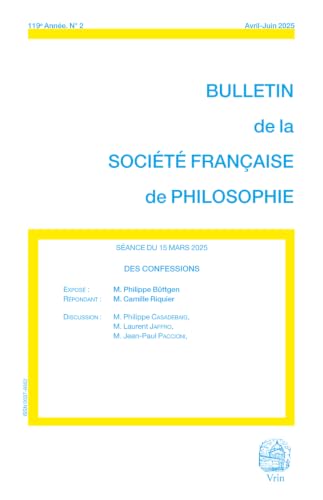 Des confessions : séance du 15 mars 2025