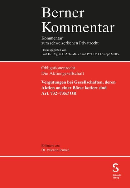 Vergütungen bei Gesellschaften, deren Aktien an einer Börse ...