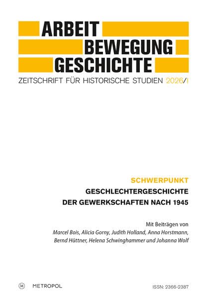 Geschlechtergeschichte der Gewerkschaften nach 1945