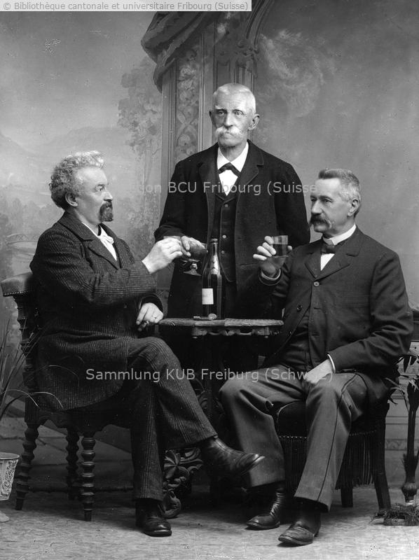 <strong>Père d'Albert Ramstein ; Café de la Poste </strong>