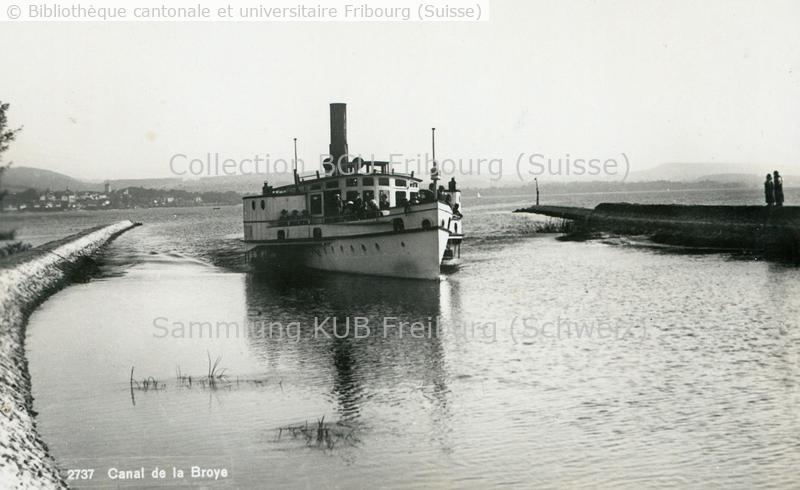 <strong>Bas-Vully (lac) - Canal de la Broye </strong>